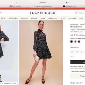 TUCKERNUCK Nightly Organza Palmerston Dress